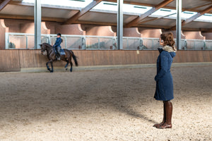 WHIS – Veste longue WHIS Coach Bleu Marine XXL  | Sellerie Bucéphale