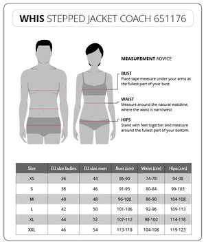 WHIS – Blouson matelassé WHIS Coach Bleu Marine XXL  | Sellerie Bucéphale