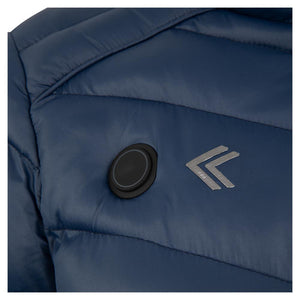 WHIS – Blouson matelassé WHIS Coach Bleu Marine XL  | Sellerie Bucéphale