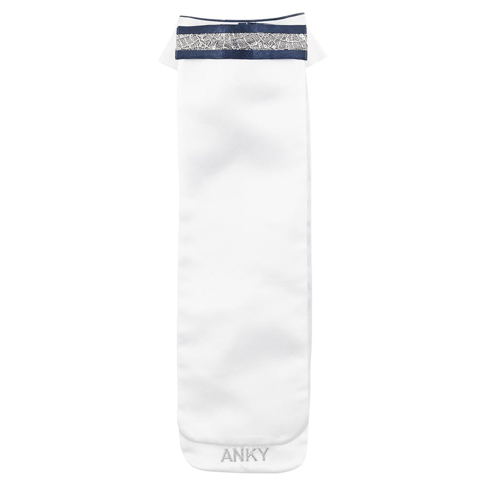 Anky – Lavallière ANKY® Variable Blanc-bleu marine  | Sellerie Bucéphale