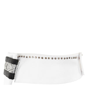 Anky – Lavallière ANKY® Variable Noir détail col strass | Sellerie Bucéphale