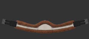 Mattès – Sangle longue Slim-Line forme demi-lune avec housse amovible Mattès 110cm Noir  | Sellerie Bucéphale