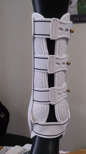 Back on Track – Guêtres de travail Royal Back on Track Blanc M Postérieurs | Sellerie Bucéphale