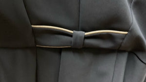 Lamantia Couture – Mini-frac Lamantia Couture femme SoftShell col velours marine 38   | Sellerie Bucéphale