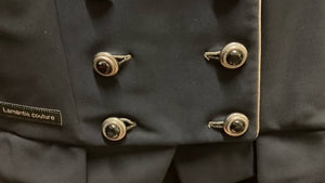 Lamantia Couture – Mini-frac Lamantia Couture femme SoftShell col velours marine 40   | Sellerie Bucéphale