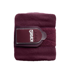 Bandes de polo Eskadron Bordeaux (mûre) | Sellerie Bucéphale