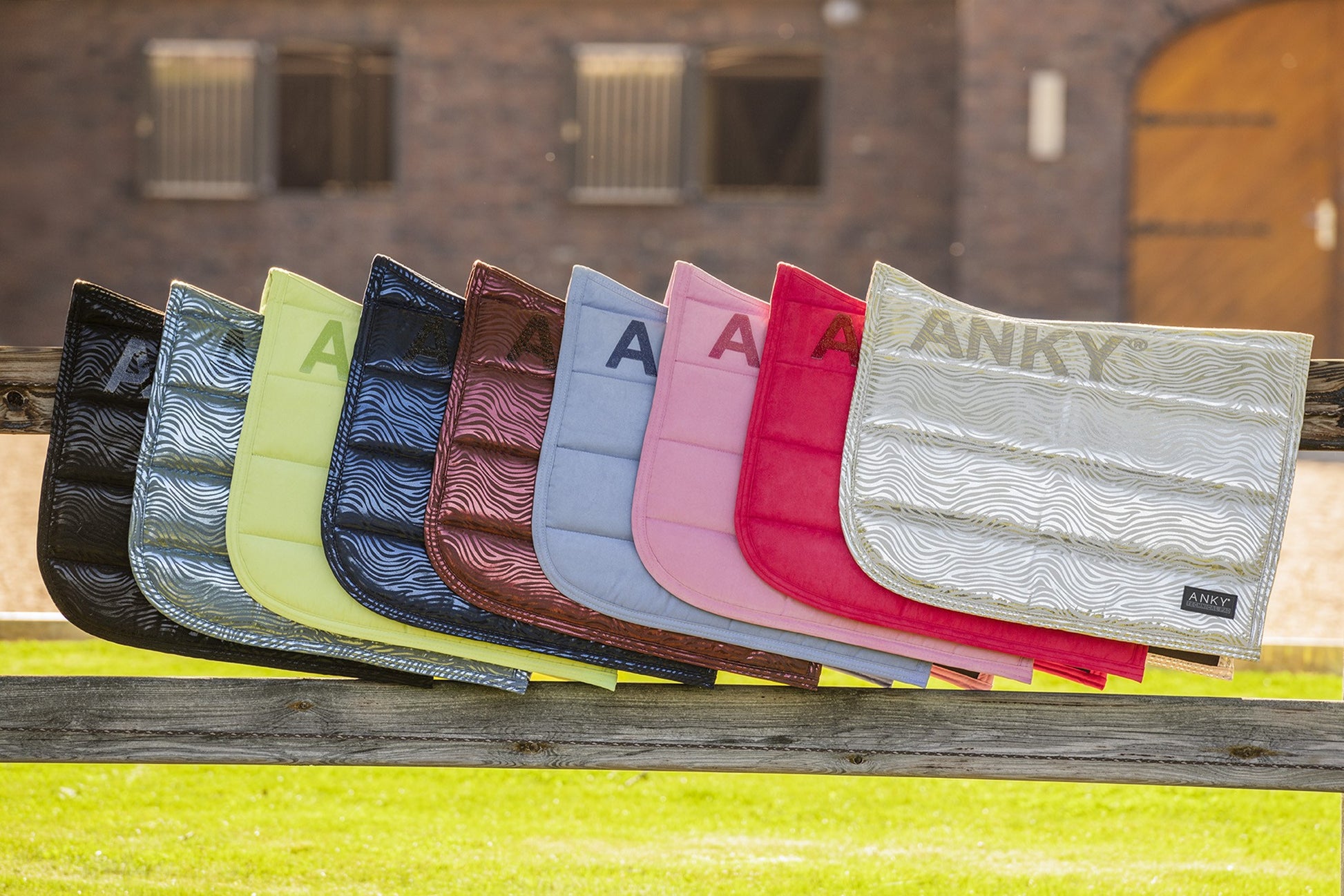 Anky – Tapis ANKY Dressage collection été 2022 SUMMER BERRY Dressage  | Sellerie Bucéphale