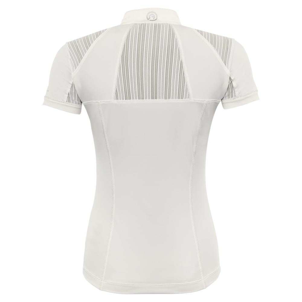 Anky – Polo de concours ANKY® Short Sleeve Shirt Mesh Blanc S  | Sellerie Bucéphale