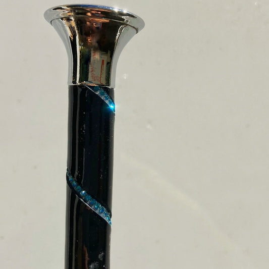 Döbert – Stick Dobert Lack strass Dia P1 bleu 120cm  | Sellerie Bucéphale