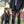 Sprenger – Laisse caoutchoutée réglable coloris Rose sur chien noir  | Sellerie Bucéphale