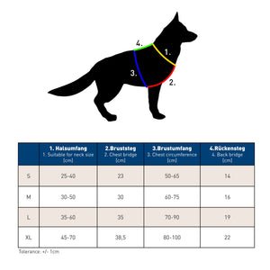 Sprenger – Harnais pour chien Orange XL  | Sellerie Bucéphale