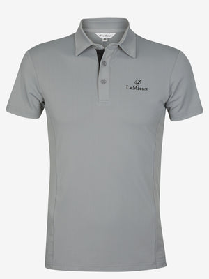 Le Mieux – Mens Polo Shirt Gris M  | Sellerie Bucéphale