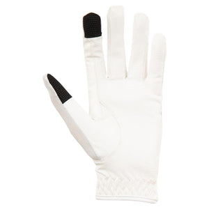 Anky – Gants Technical Mesh Blanc paume  | Sellerie Bucéphale