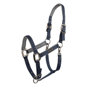 Anky – Licol grooming Bleu Marine Pur-Sang (Cob)  | Sellerie Bucéphale
