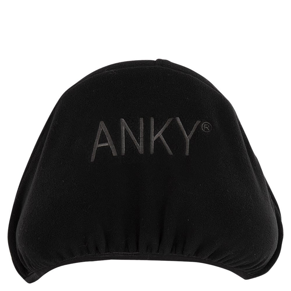 Anky – Couvre-selle en polaire Noir   | Sellerie Bucéphale