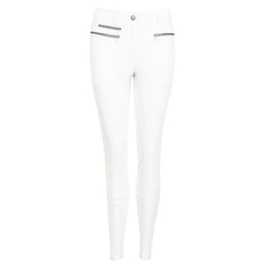 Anky – Culotte dame Finesse Silicone Seat Blanc 36  | Sellerie Bucéphale