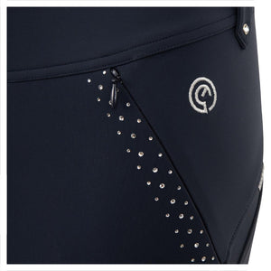 Anky – Legging Tights Leisure Silicone Seat Bleu Marine 40  | Sellerie Bucéphale