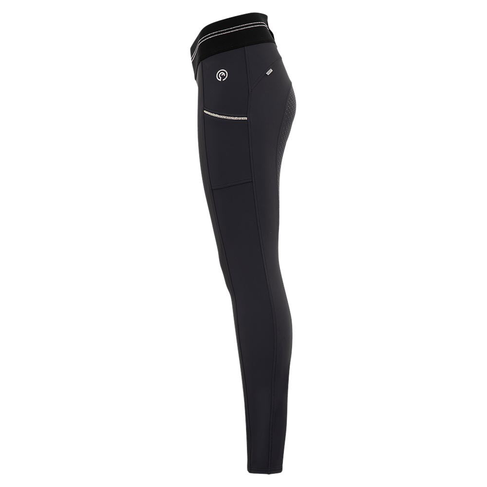 Anky – Legging Tights Tournament Silicone Seat Blanc 38  | Sellerie Bucéphale