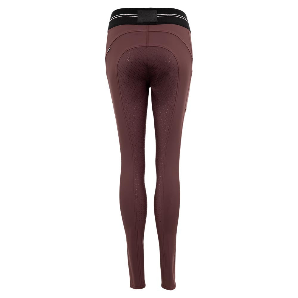 Anky – Legging Tights Tournament Silicone Seat Bordeaux 36  | Sellerie Bucéphale