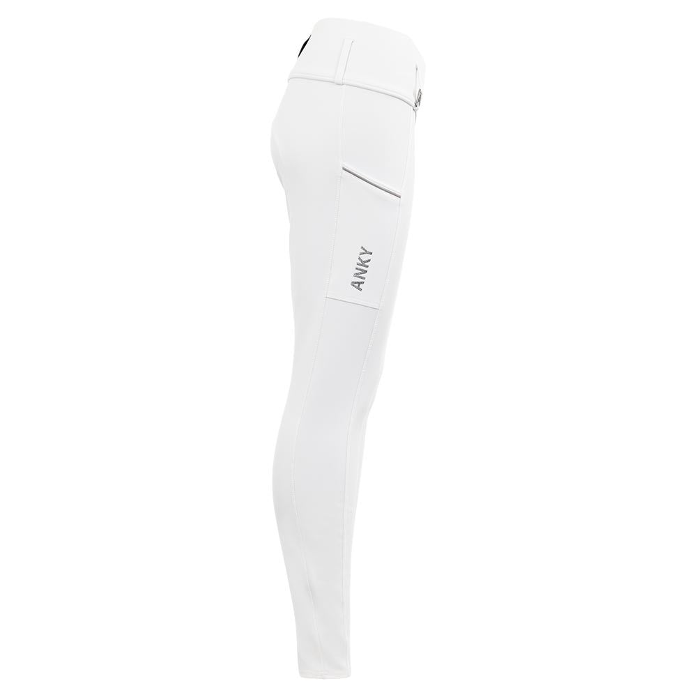 Anky – Legging Active Silicone Seat Blanc 34  | Sellerie Bucéphale