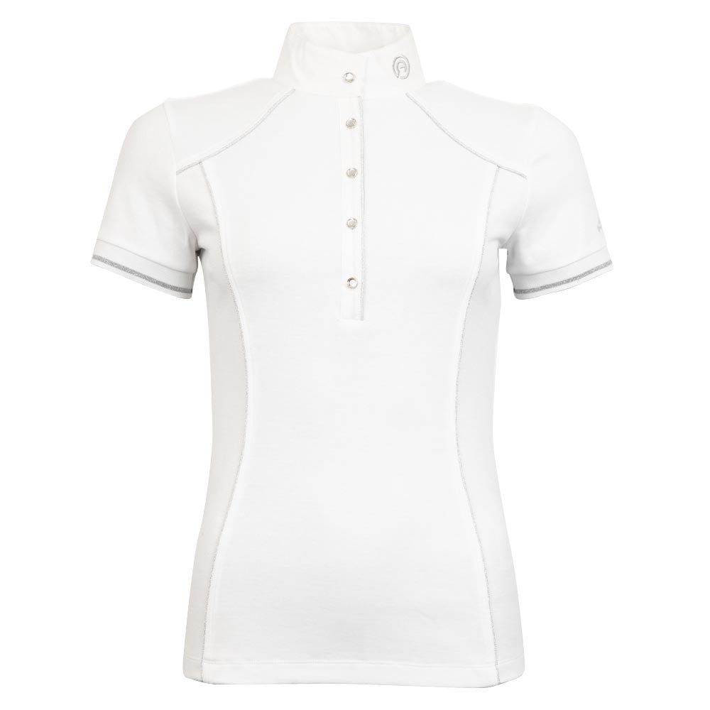 Anky – Polo de concours Subtle C-Wear Blanc L  | Sellerie Bucéphale
