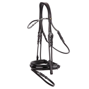 BR – Bridon BR Andover Noir Pur-Sang (Cob)  | Sellerie Bucéphale