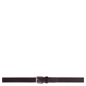 BR – Rênes hunter à arrêtoirs et crochet BR Marron/Argenté | Sellerie Bucéphale