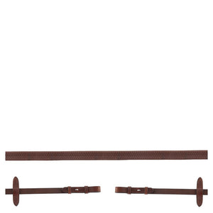 BR – Rênes caoutchouc Eventa pro grip Oak  | Sellerie Bucéphale