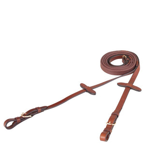 BR – Renes à boucles BR Eventa Pro Grip Tabac   | Sellerie Bucéphale