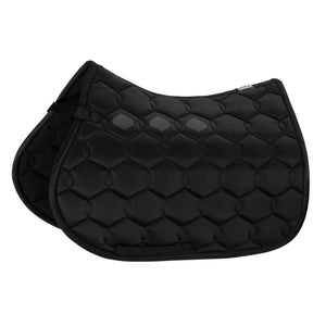 Eskadron – Tapis de selle Eskadron Glossy Wave Basics Noir PD - Dressage Poney  | Sellerie Bucéphale