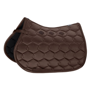 Eskadron – Tapis de selle Eskadron Glossy Wave Personnalisable 1 cordelette Noir Dressage Poney  | Sellerie Bucéphale