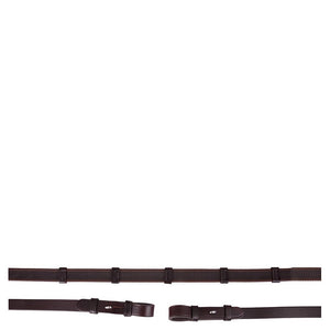 Rênes en toile antidérapantes BR Marron | Sellerie Bucéphale
