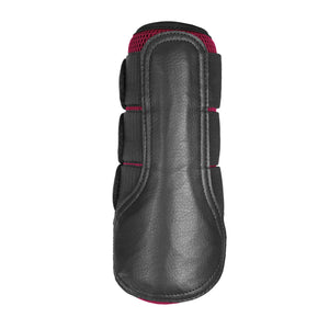 Guêtre 3D Mesh "Airflow" Back on Track Bordeaux face interne | Sellerie Bucéphale