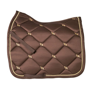 Back on Track – Tapis de Selle Dressage Night Collection Café  | Sellerie Bucéphale