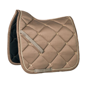 Back on Track – Tapis de Selle Dressage Night Collection Nougat | Sellerie Bucéphale
