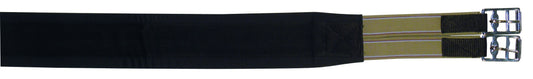 Sportech Memory – Sangle matelassée à élastiques Sportech Memory Noir 85 cm  | Sellerie Bucéphale