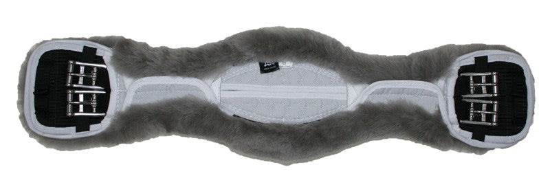 Mattès – Sangle tissu coton courte anatomique avec housse amovible Mattès 50cm   | Sellerie Bucéphale