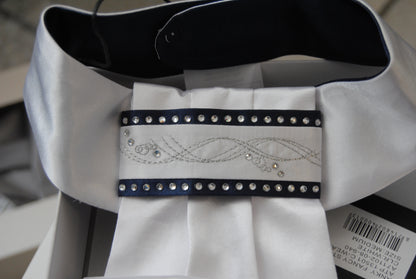 Anky – Cravate Anky Fancy C-Wear XS White/blue  | Sellerie Bucéphale