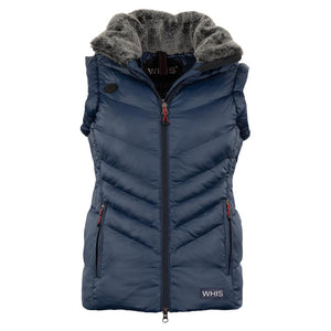 WHIS – Gilet Heated Stepped Coach Bleu marine M  | Sellerie Bucéphale