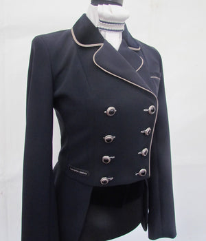 Lamantia Couture – Mini-frac Lamantia Couture femme 34 avec boutons strass Softshell | Sellerie Bucéphale