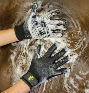 Divers – Gants Hands On Grooming M   | Sellerie Bucéphale