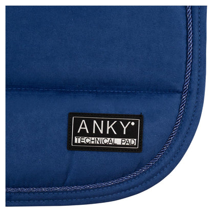 Anky – Tapis Anatomic Tech Dressage  Bleu roi Dressage détail cordelette  | Sellerie Bucéphale