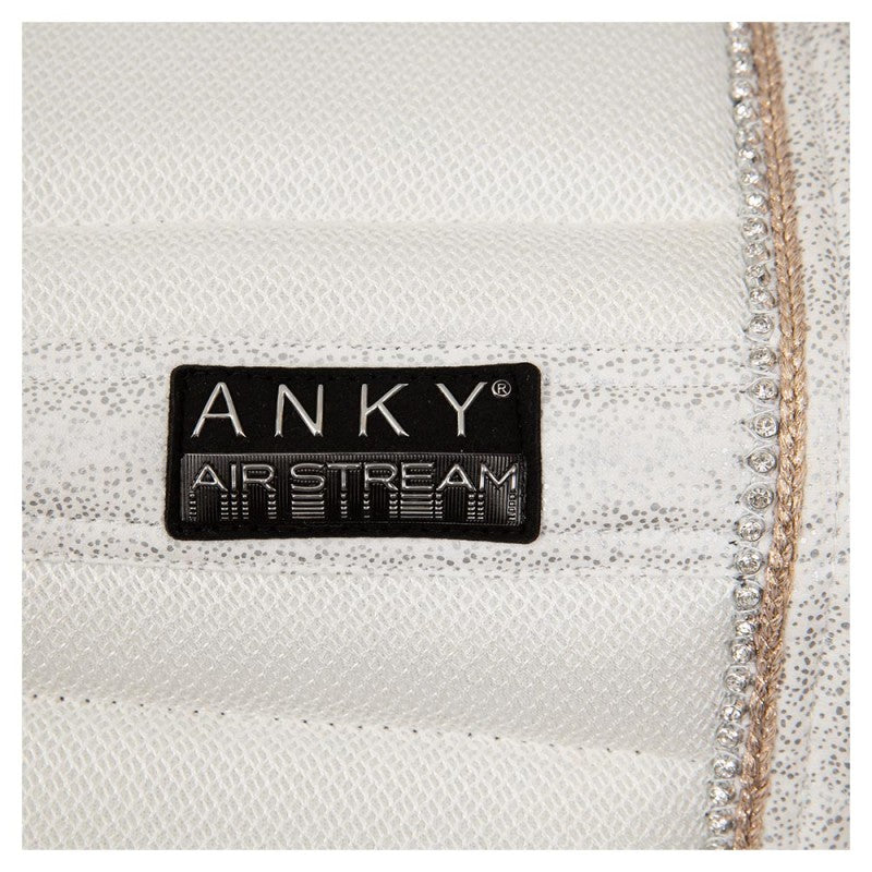 Anky – Tapis de selle ANKY® Crystal Airstream Dressage Blanc Dressage  | Sellerie Bucéphale