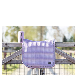 Ensemble bandes et tapis de dressage Anky Velvet Mauve Shadows | Sellerie Bucéphale