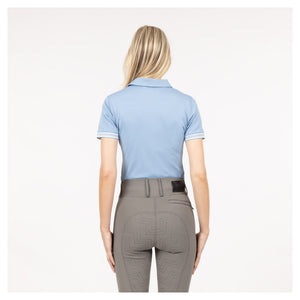 Anky – Polo manches courtes M Bleu ciel  | Sellerie Bucéphale