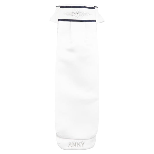 Anky – Lavallière Anky Crystal M Blanc/Bleu nuit  | Sellerie Bucéphale