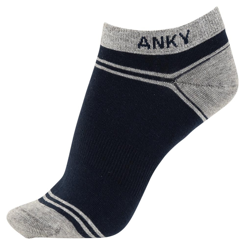 Anky – Chaussettes Technical Sneaker 35/38 Bleu marine  | Sellerie Bucéphale