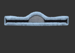 Mattès – Housse Slim-Line pour sangle longue asymétrique 115cm Noir  | Sellerie Bucéphale