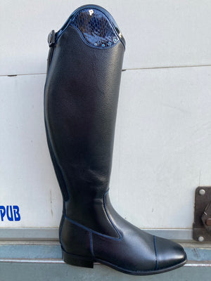 Petrie – Bottes Petrie Trento Noir/bleu  | Sellerie Bucéphale