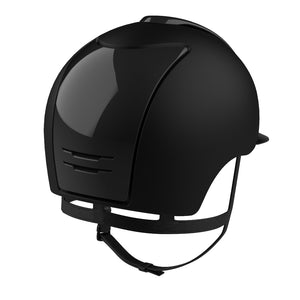 Casque KEP Cromo 2.0 Textile Polish Noir arrière | Sellerie Bucéphale